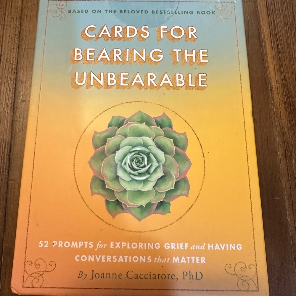 Cards for bearing the unbearable new in the box